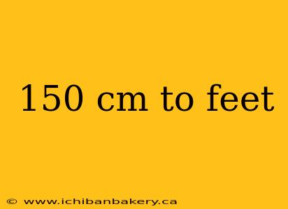 150 cm to feet