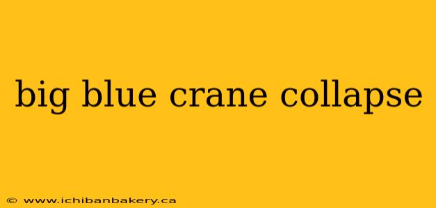 big blue crane collapse