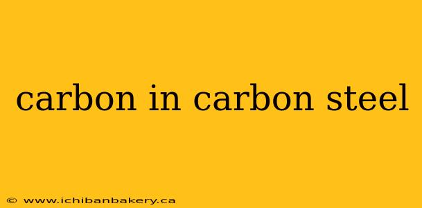 carbon in carbon steel