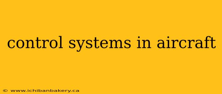 control systems in aircraft