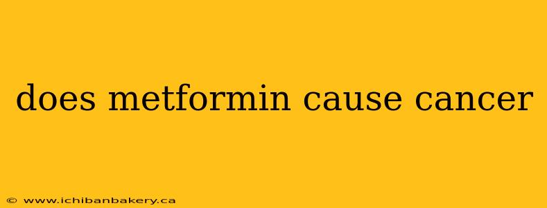 does metformin cause cancer
