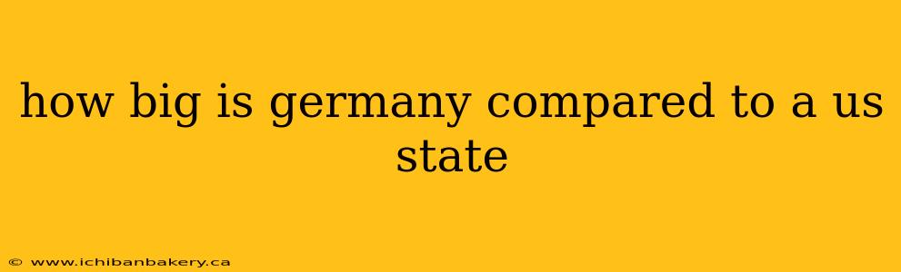 how big is germany compared to a us state