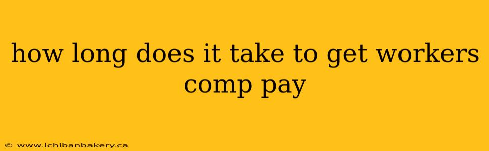 how long does it take to get workers comp pay