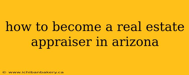 how to become a real estate appraiser in arizona