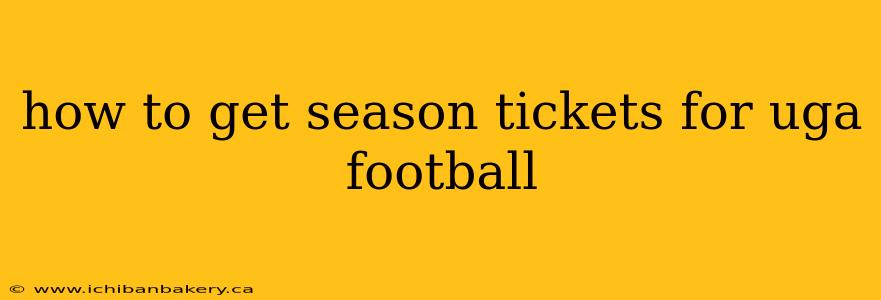 how to get season tickets for uga football
