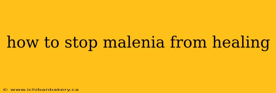 how to stop malenia from healing
