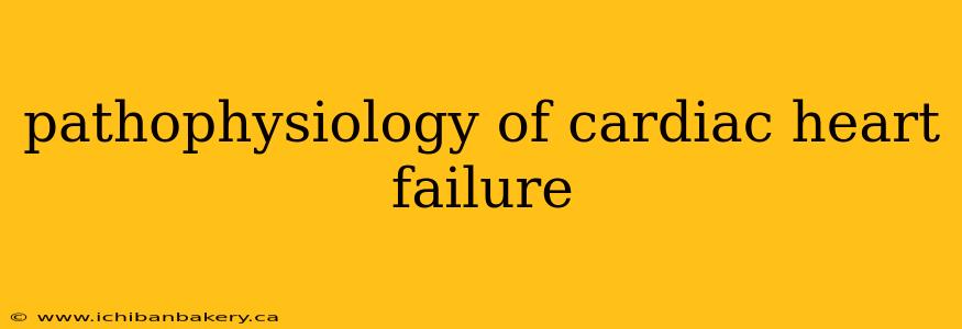 pathophysiology of cardiac heart failure