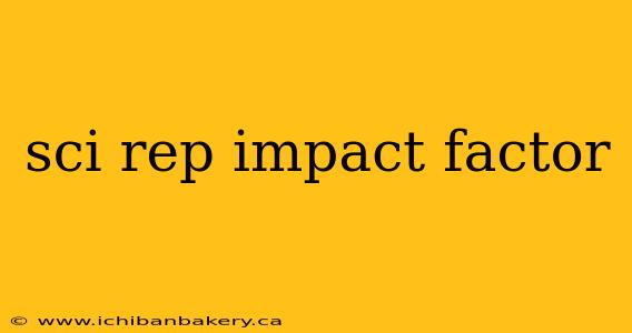sci rep impact factor