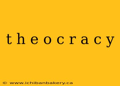 t h e o c r a c y