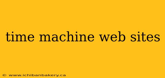 time machine web sites