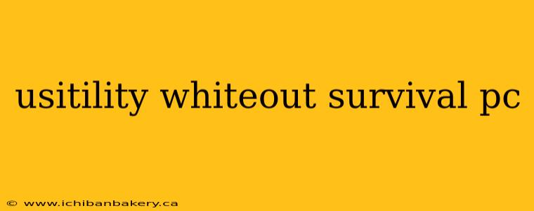 usitility whiteout survival pc