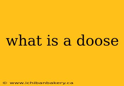 what is a doose