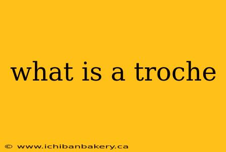 what is a troche